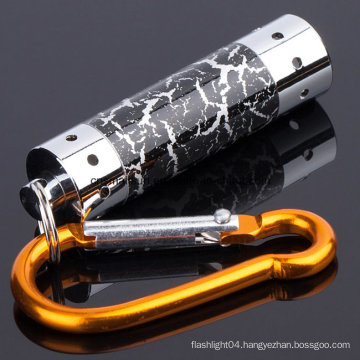 Aluminium Alloy Key Chain Flashlight with Li-ion Battery